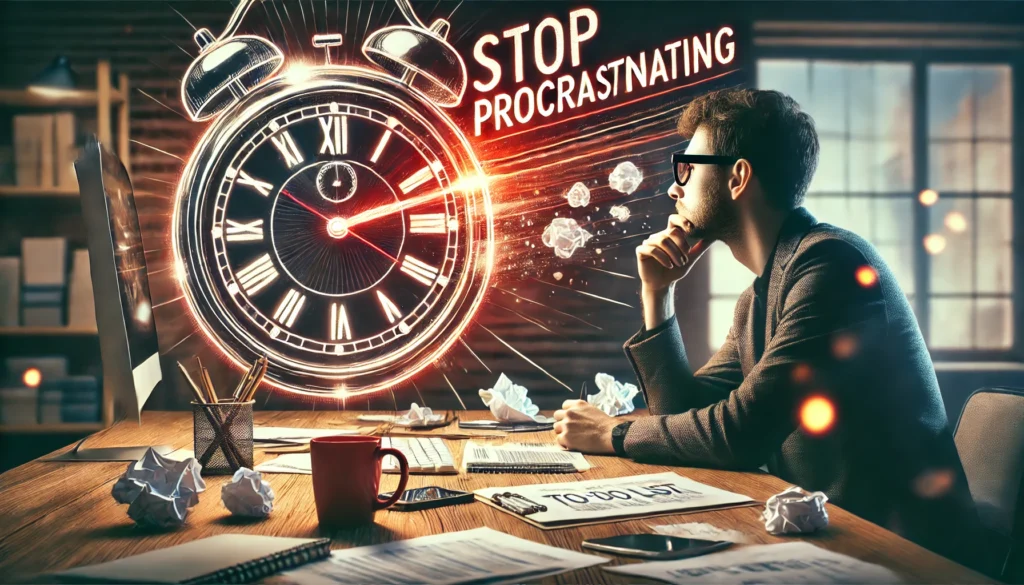 stop procrastinating