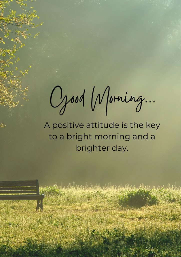 Good Morning Positive Quotes