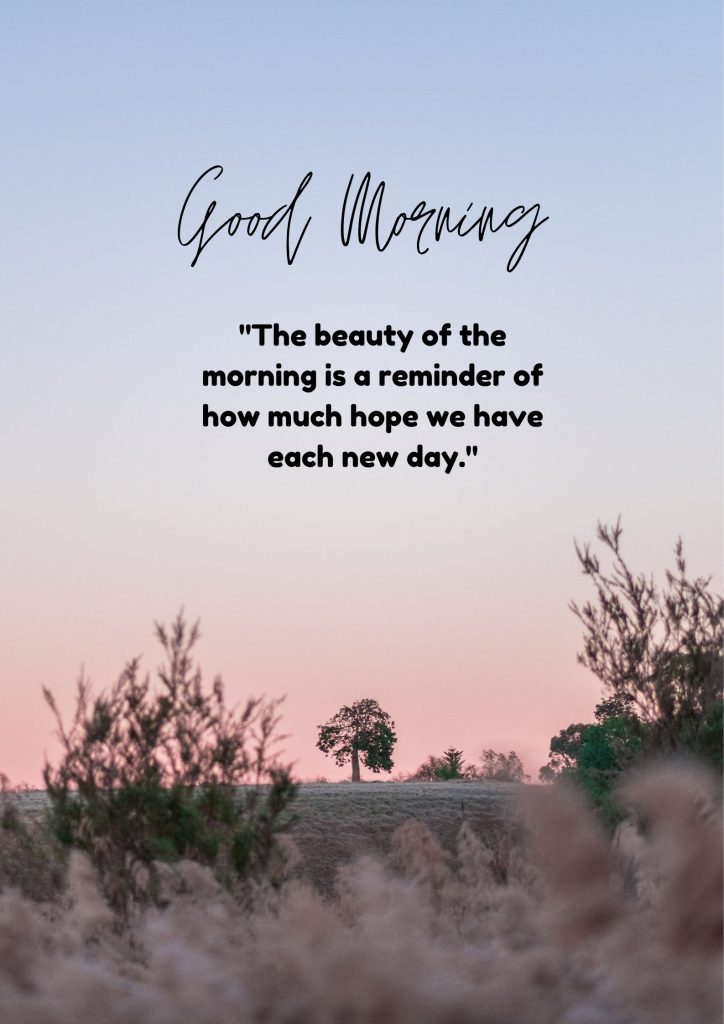 Good Morning Quotes
