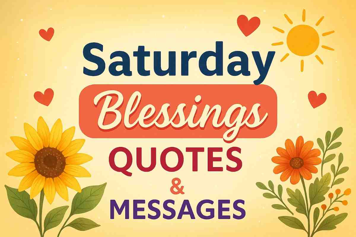 Saturday Blessings