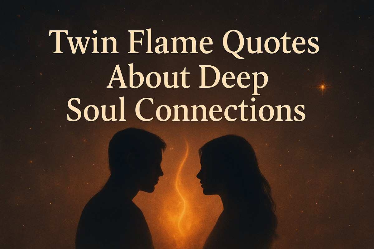 Twin Flame Quotes About Deep Soul Connections