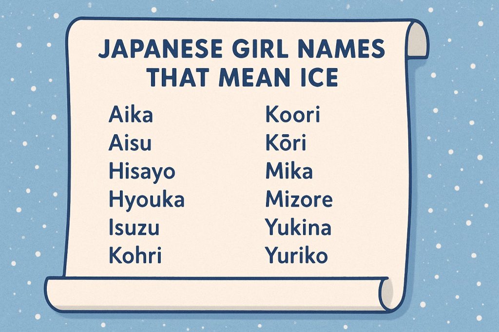 Japanese Girl Names