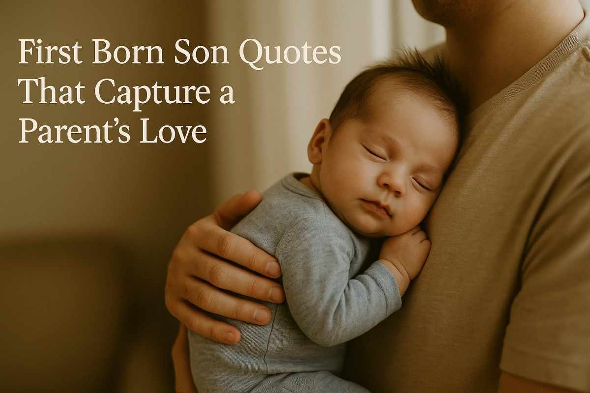 first born son quotes