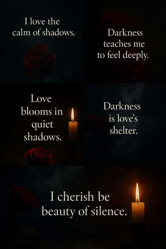 Loving Darkness Quotes