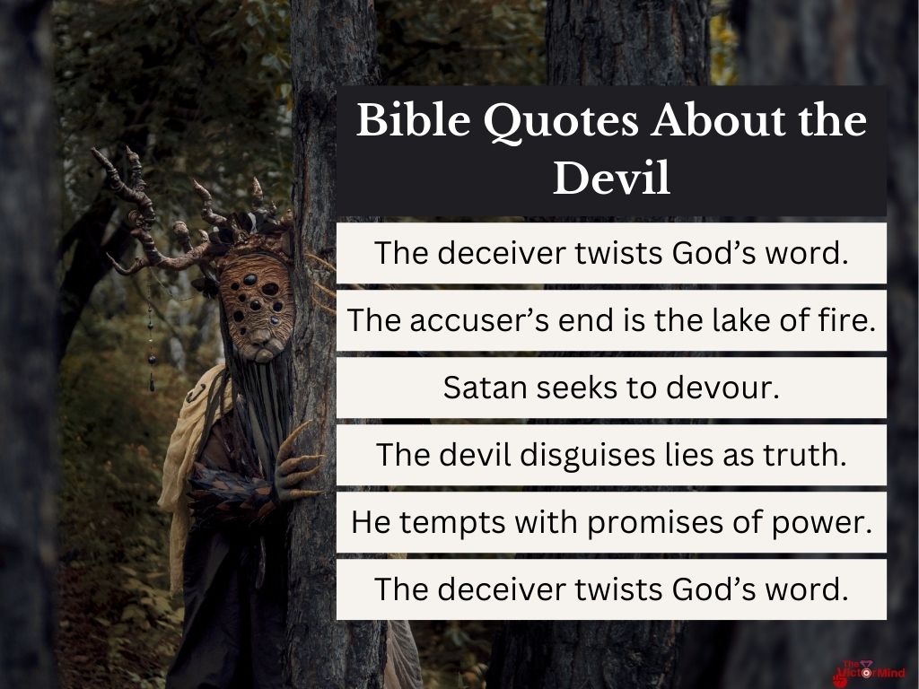 Bible Quotes About the Devil