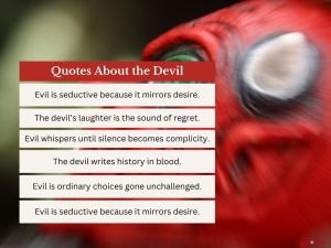 161+ Devil Quotes That Whisper From the Shadows - The Victor Mind