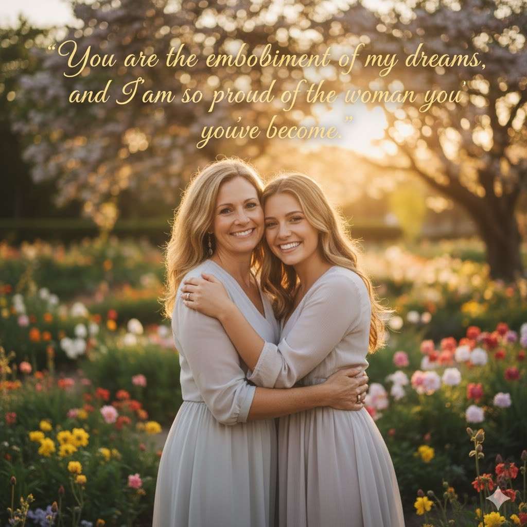 Emotional Mother-Daughter Proud Quotes