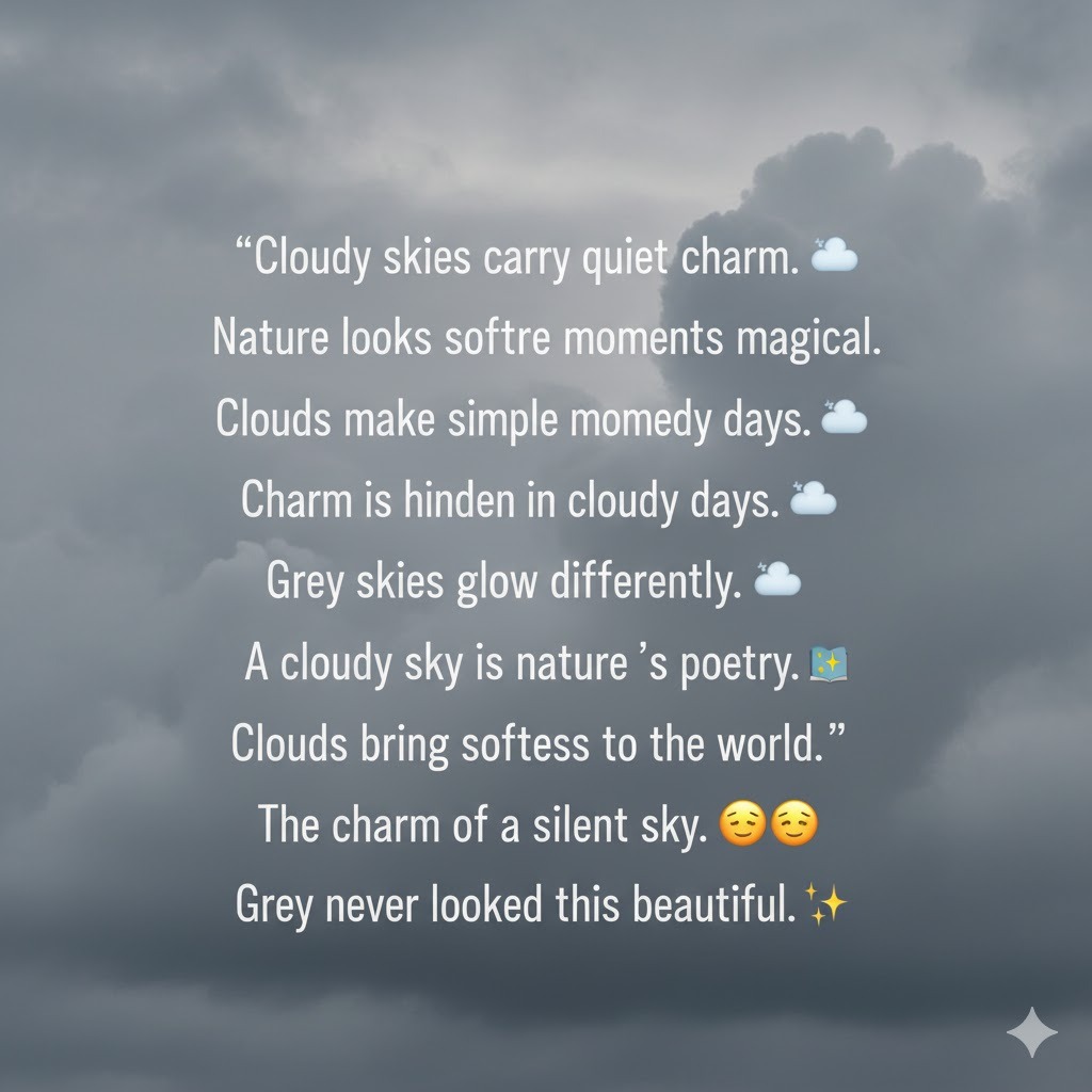 Cloudy Sky Quotes