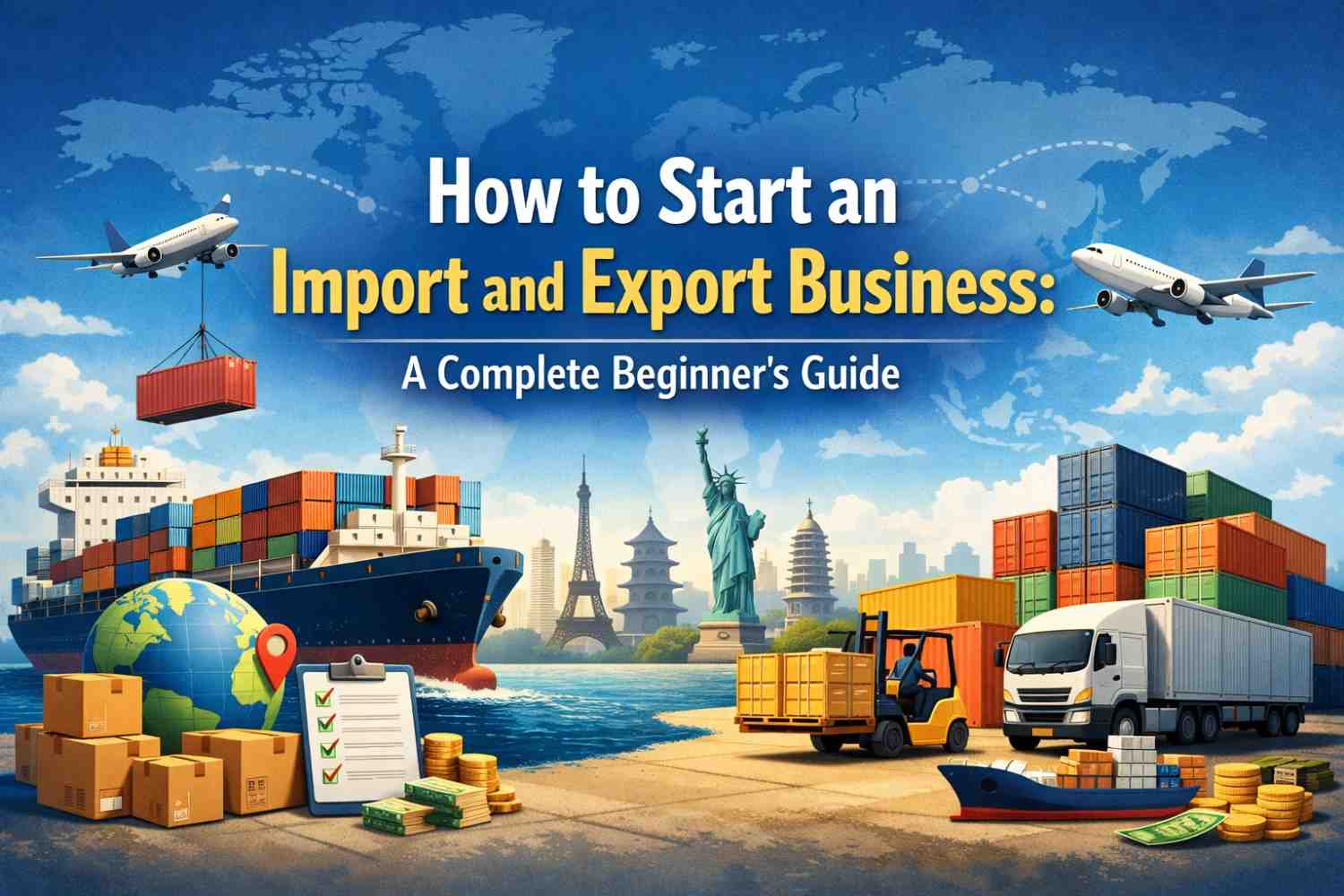 How to Start an Import and Export Business: A Complete Beginner’s Guide