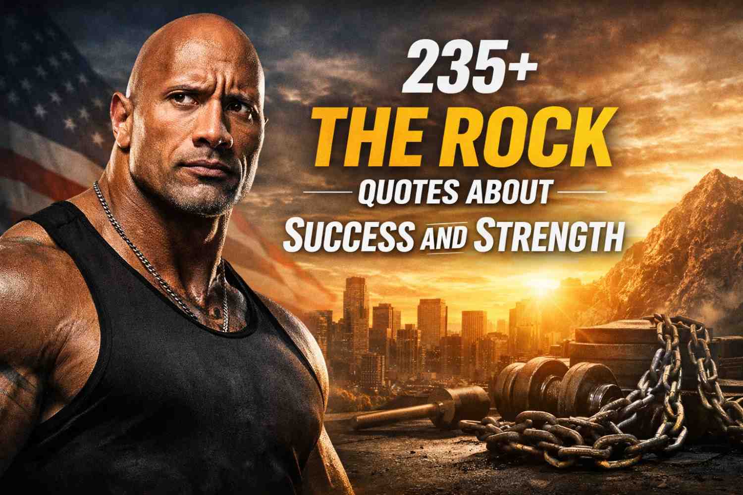 235+ The Rock Quotes About Success and Strength