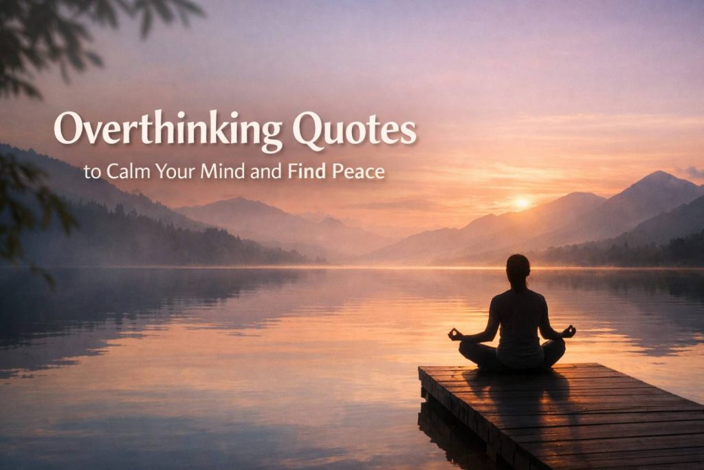 Overthinking Quotes to Calm Your Mind and Find Peace - The Victor Mind