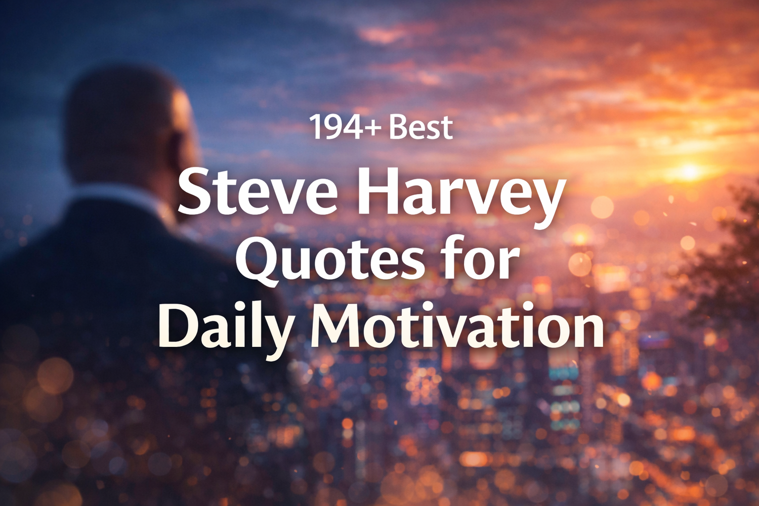 194+ Best Steve Harvey Quotes for Daily Motivation