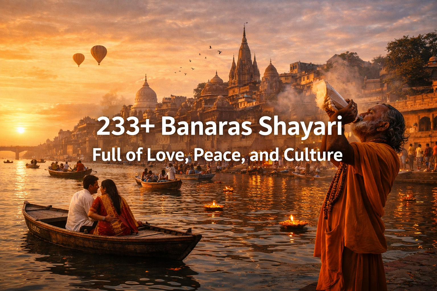 233+ Banaras Shayari Full of Love, Peace, and Culture