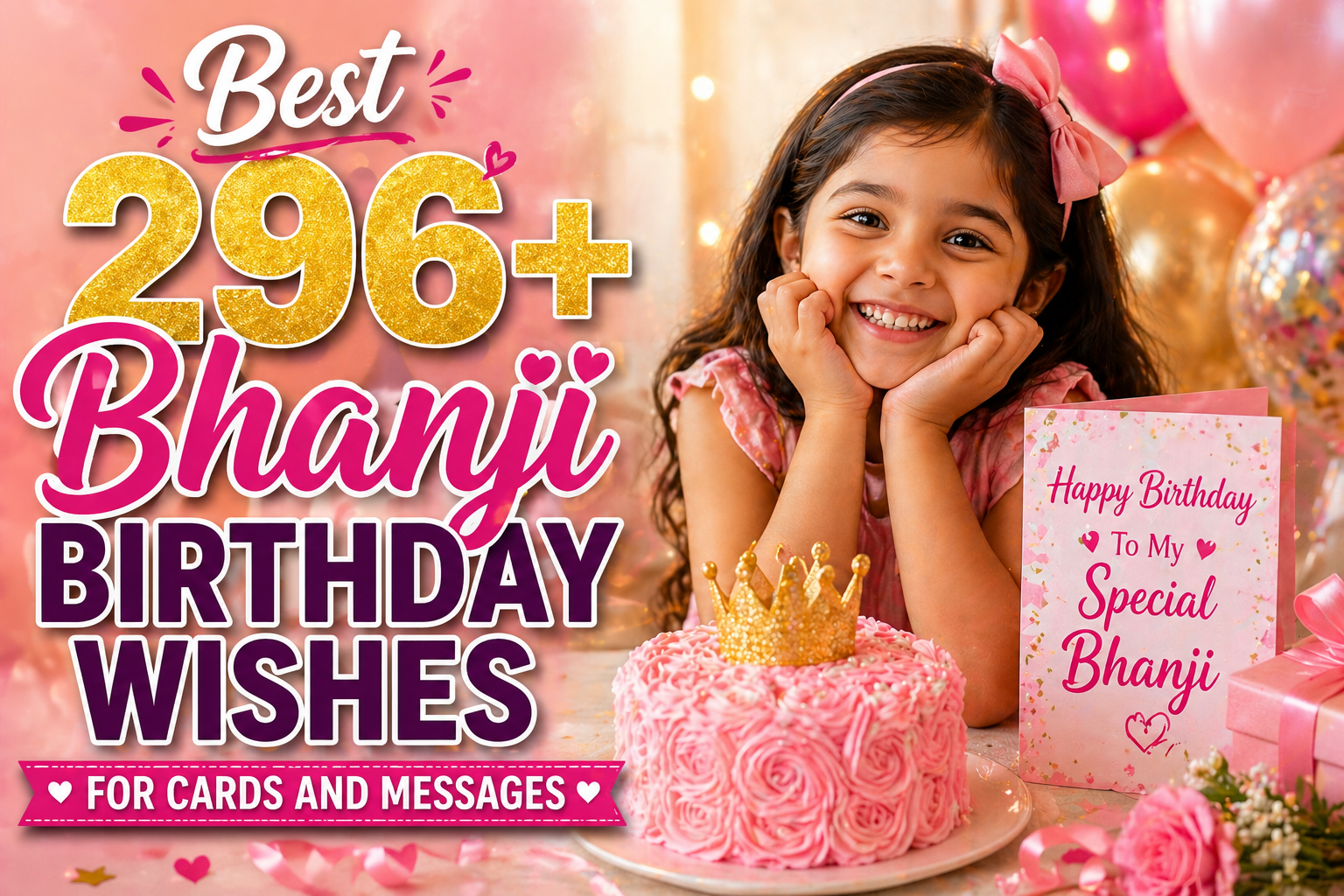 Best 296+ Bhanji Birthday Wishes for Cards and Messages