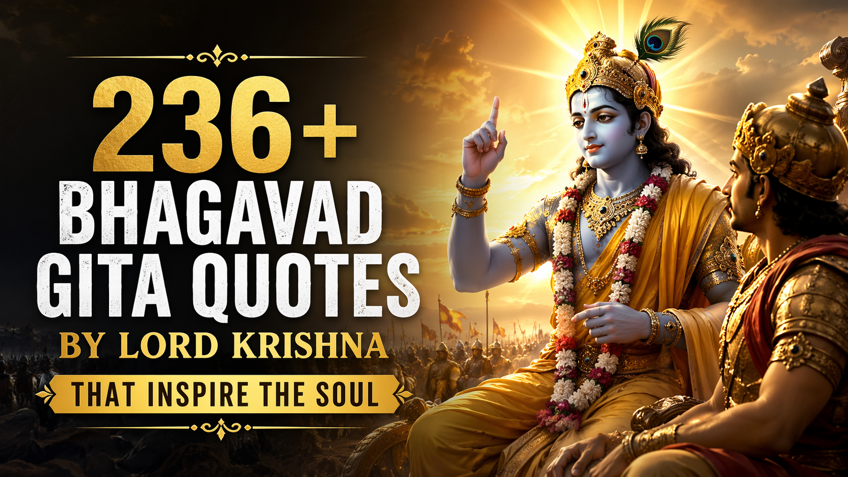 236+ Bhagavad Gita Quotes by Lord Krishna That Inspire the Soul