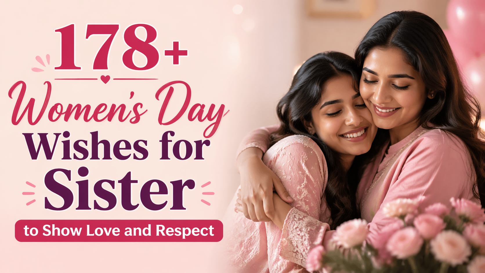178+ Women’s Day Wishes for Sister to Show Love and Respect